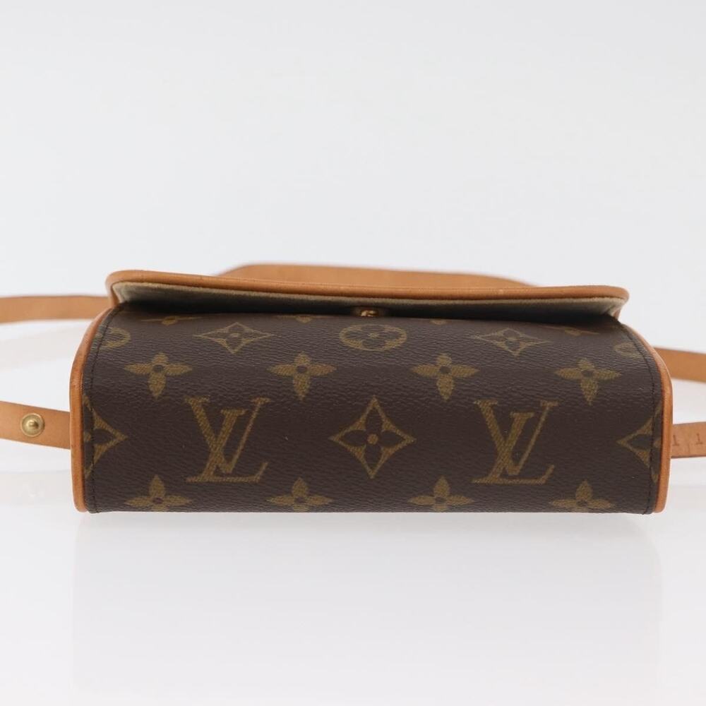 Louis Vuitton Monogram Pochette Florentine Waist Bag Brown - Picture 9 of 13